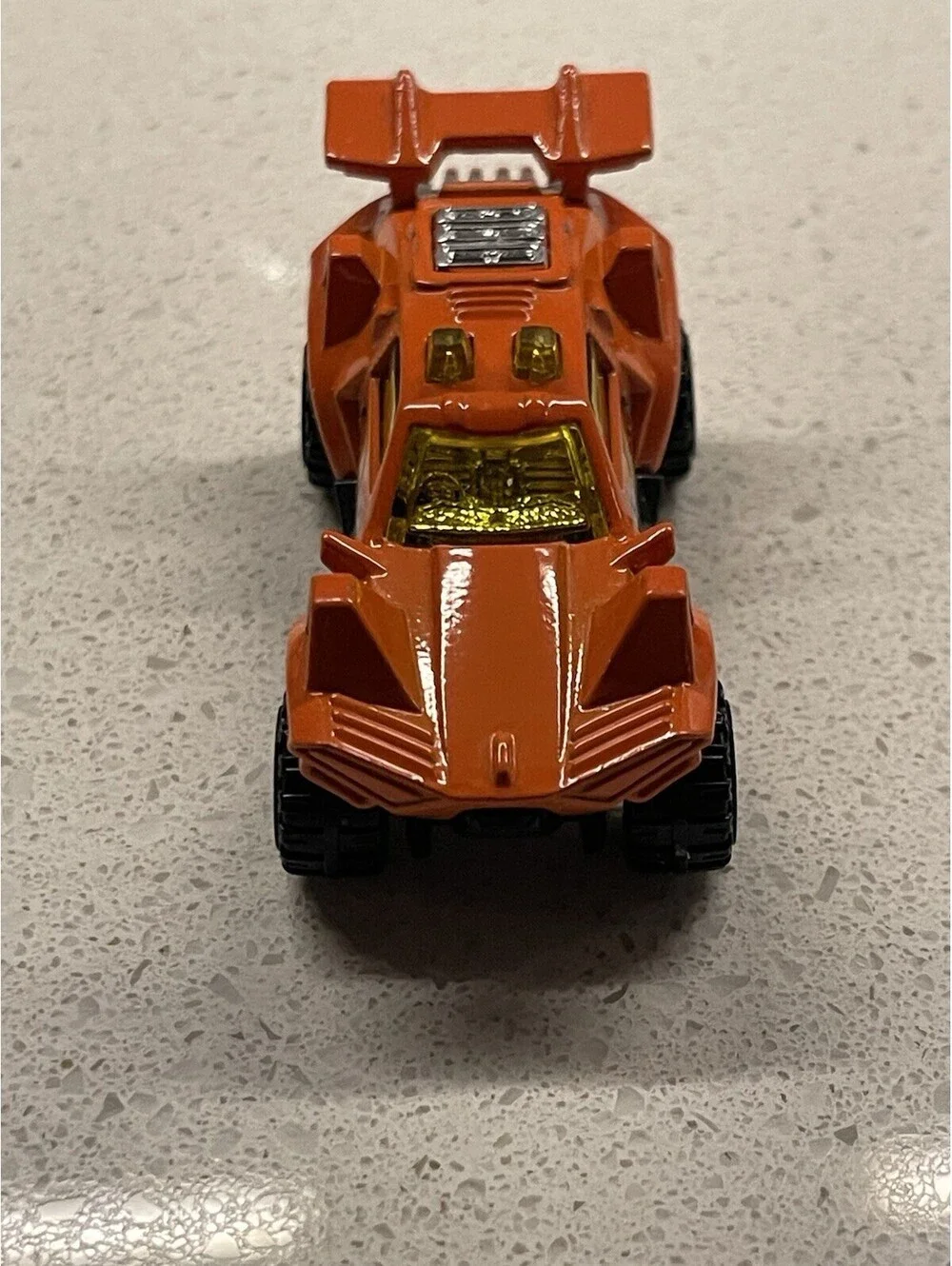 Hot Wheels Racing Orange Quicksand Car - 2014 Mattel Inc.